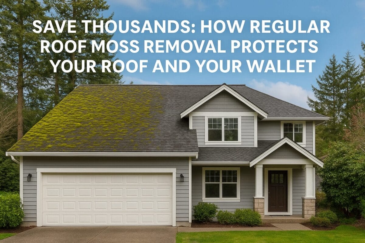 PNW Moss Removal providing expert roof and exterior cleaning services in the Pacific Northwest.